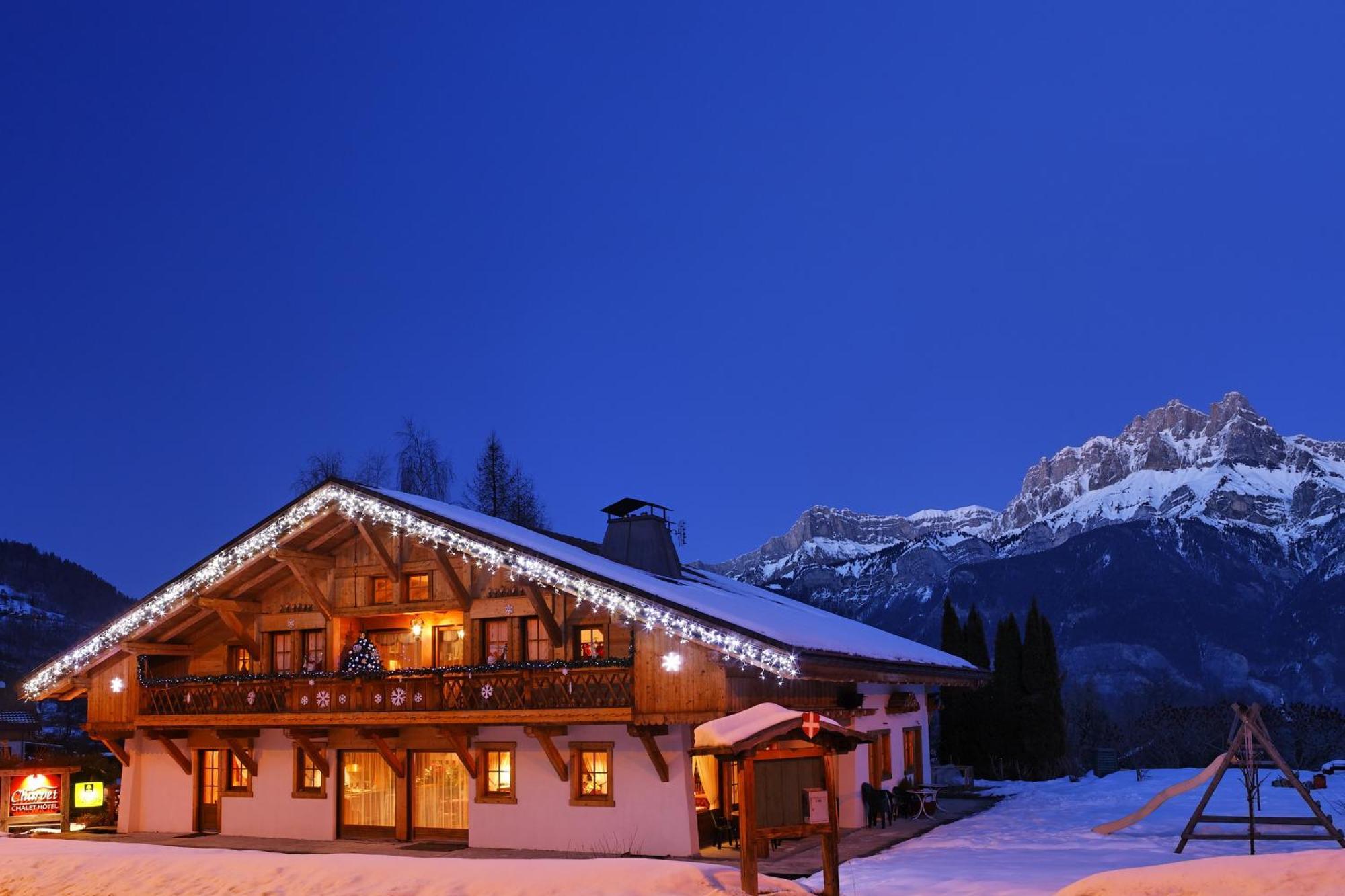 Le Charvet Hotel Cordon Exterior foto