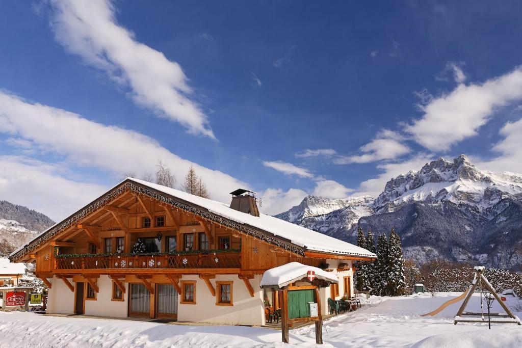 Le Charvet Hotel Cordon Exterior foto